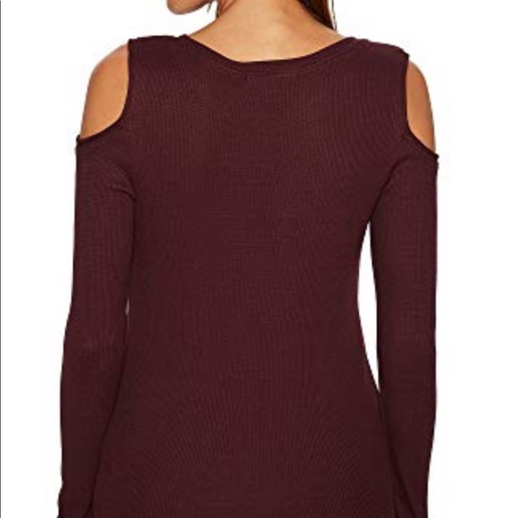 Sanctuary Bare Shoulder thermal tee XS - Picture 2 of 5